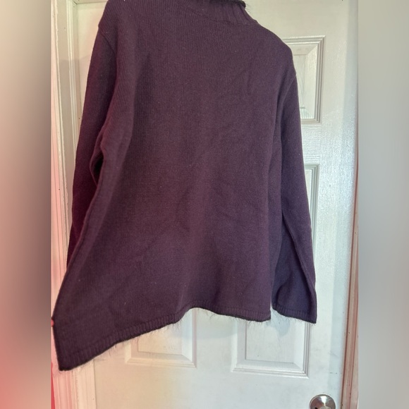 Moschino Jeans men's wool mohair blend turtleneck sweater - Picture 10 of 12